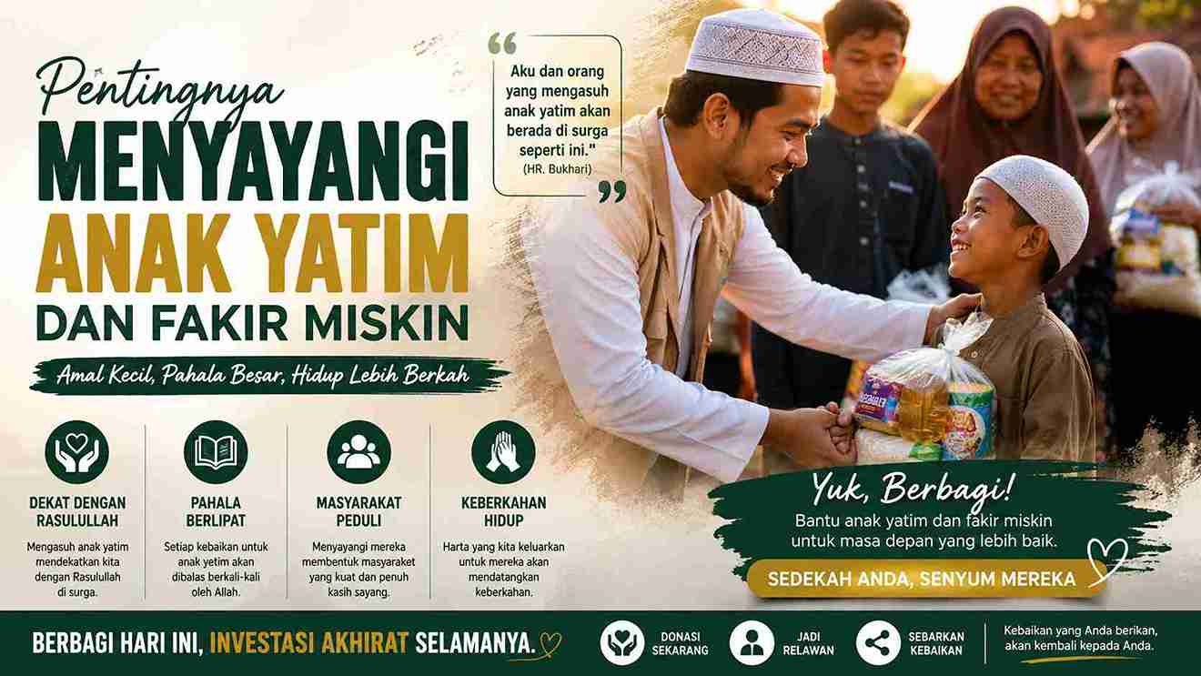 Menyayangi Anak Yatim
