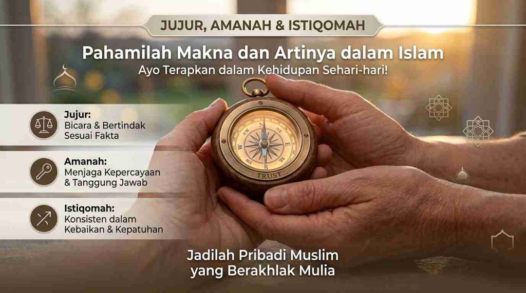 Jujur Amanah dan Istiqomah