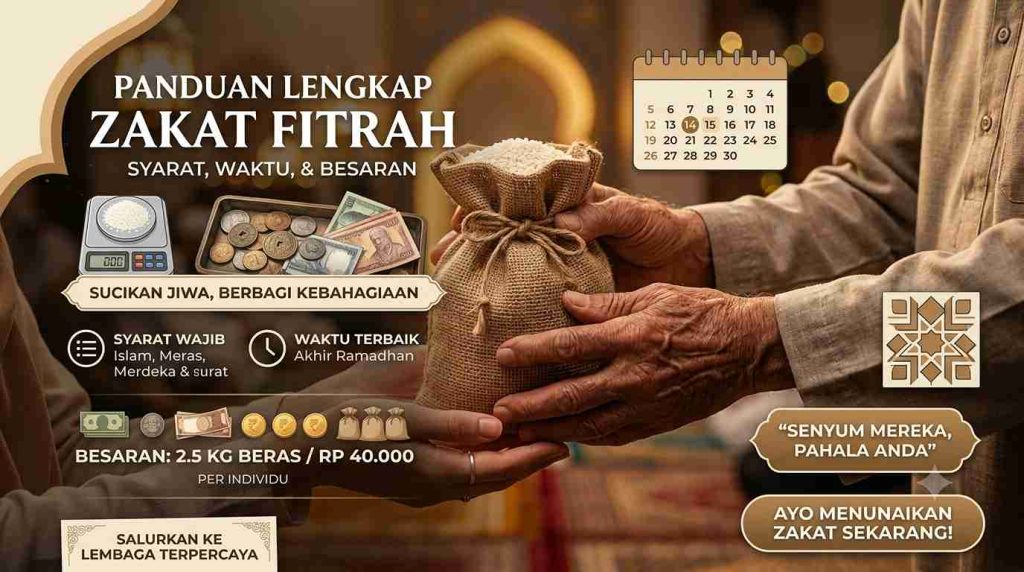 Syarat dan Waktu Zakat Fitrah